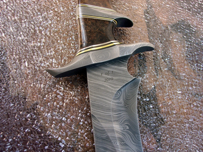 One Of One Knife  2008 by Bill Luckett